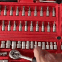 JUEGO DE COPAS CON RACHES 46 PIEZAS